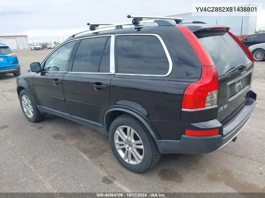 YV4CZ852X81438801 2008 Volvo Xc90 V8