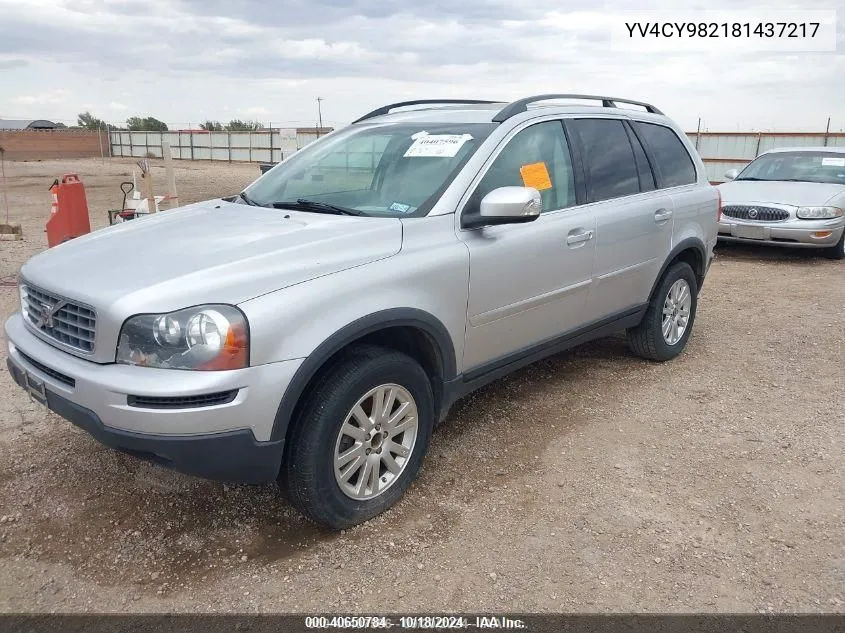 2008 Volvo Xc90 3.2 VIN: YV4CY982181437217 Lot: 40650784