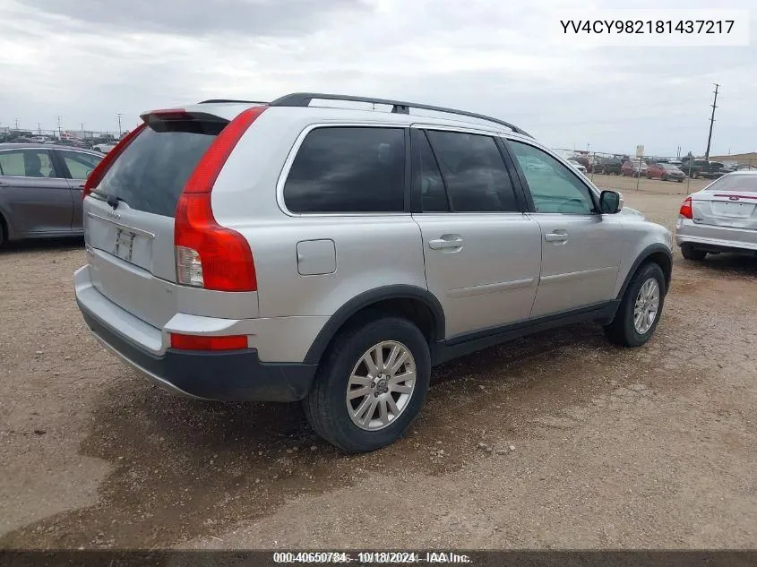 2008 Volvo Xc90 3.2 VIN: YV4CY982181437217 Lot: 40650784