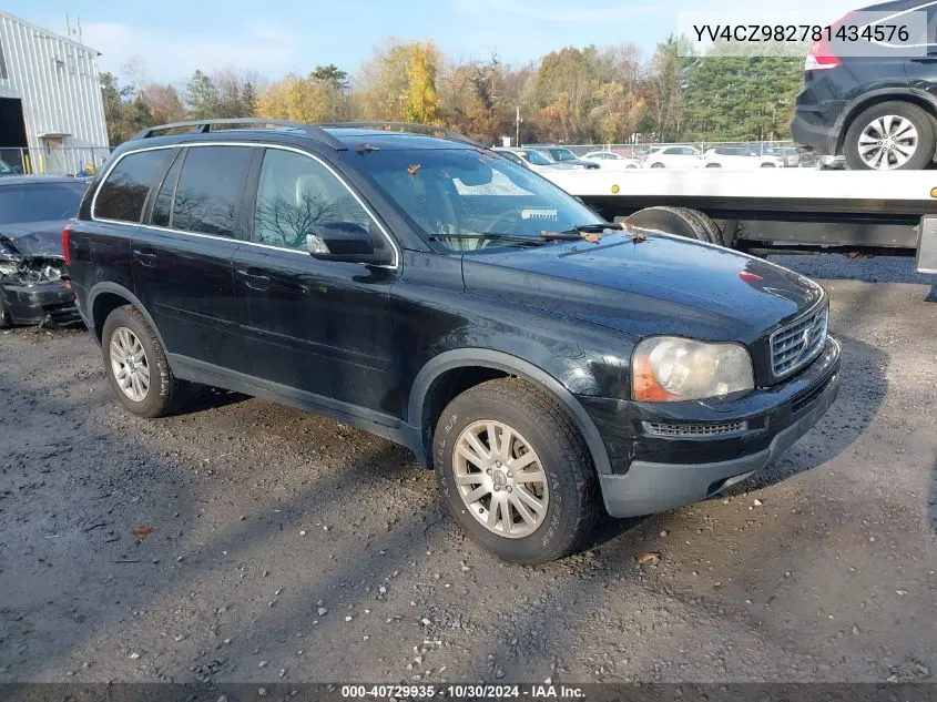 2008 Volvo Xc90 3.2 VIN: YV4CZ982781434576 Lot: 40729935