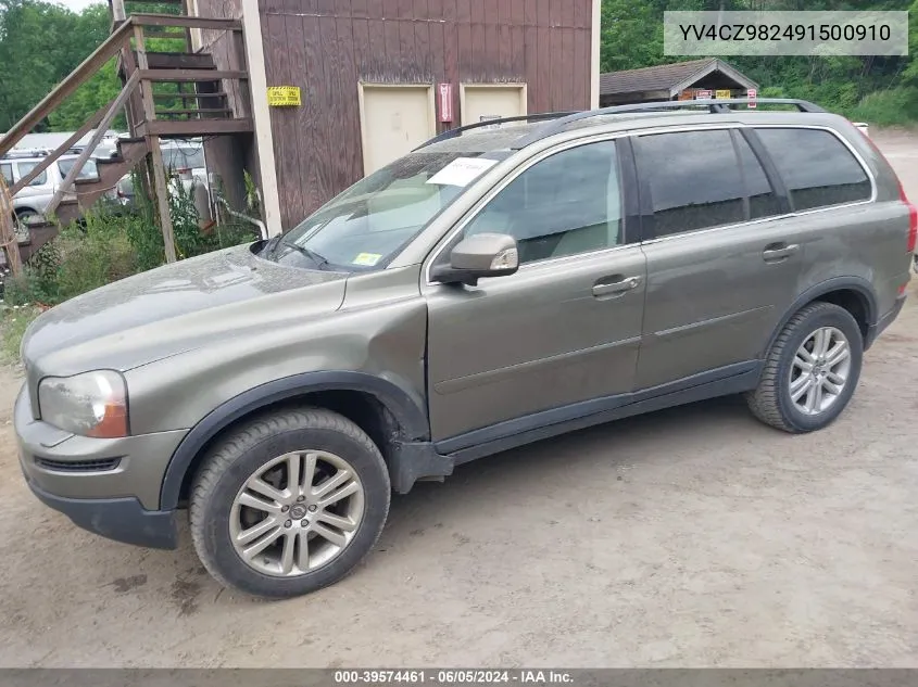 YV4CZ982491500910 2009 Volvo Xc90 3.2