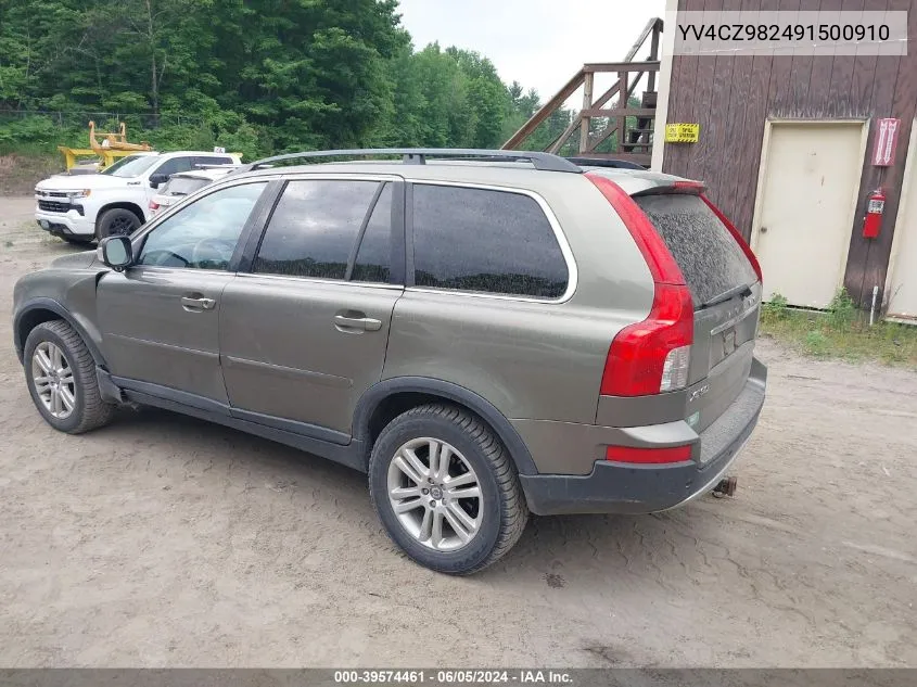 YV4CZ982491500910 2009 Volvo Xc90 3.2