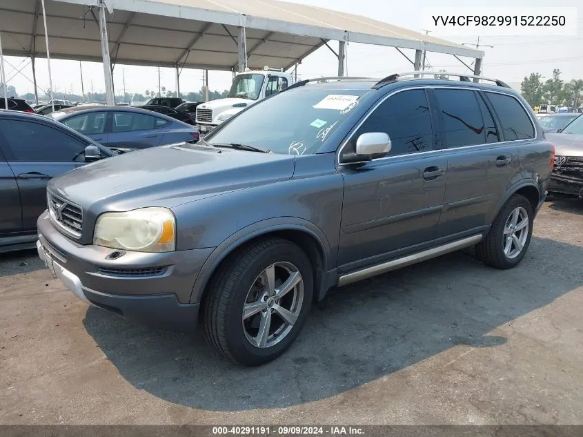 2009 Volvo Xc90 3.2/3.2 R-Design VIN: YV4CF982991522250 Lot: 40291191