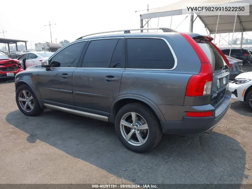 2009 Volvo Xc90 3.2/3.2 R-Design VIN: YV4CF982991522250 Lot: 40291191