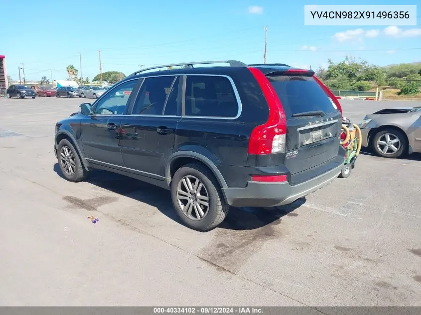 2009 Volvo Xc90 3.2/3.2 R-Design VIN: YV4CN982X91496356 Lot: 40334102