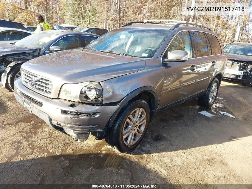 YV4CZ982891517418 2009 Volvo Xc90 3.2