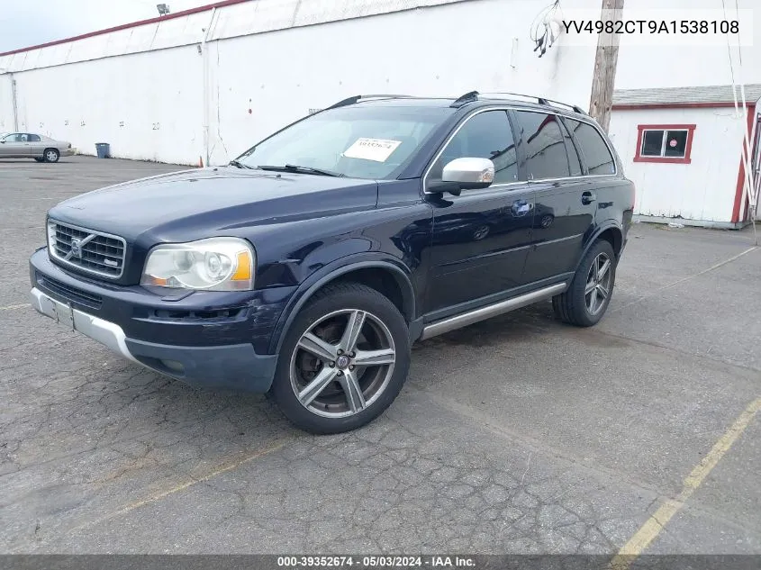 2010 Volvo Xc90 3.2 R-Design VIN: YV4982CT9A1538108 Lot: 39352674