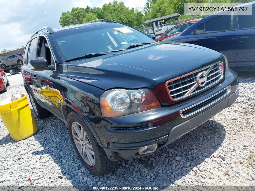 2010 Volvo Xc90 3.2 VIN: YV4982CY1A1565797 Lot: 40122235