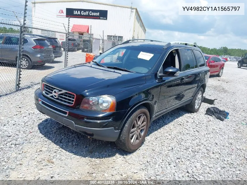 2010 Volvo Xc90 3.2 VIN: YV4982CY1A1565797 Lot: 40122235