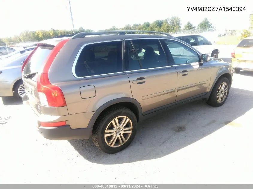 YV4982CZ7A1540394 2010 Volvo Xc90 3.2