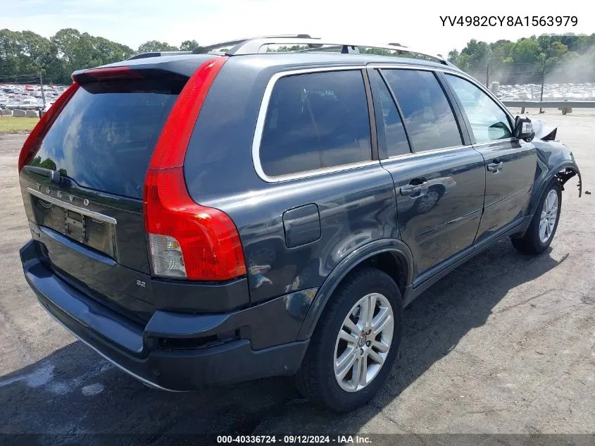 2010 Volvo Xc90 3.2 VIN: YV4982CY8A1563979 Lot: 40336724