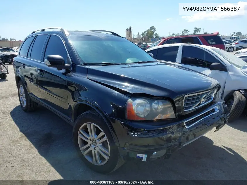 2010 Volvo Xc90 3.2 VIN: YV4982CY9A1566387 Lot: 40361169