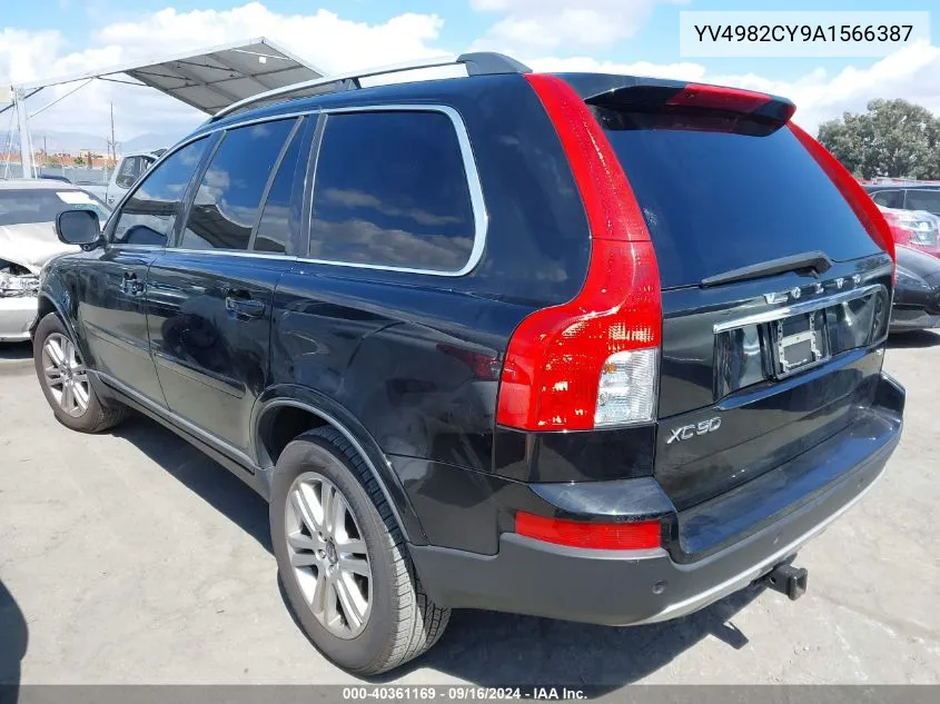 2010 Volvo Xc90 3.2 VIN: YV4982CY9A1566387 Lot: 40361169