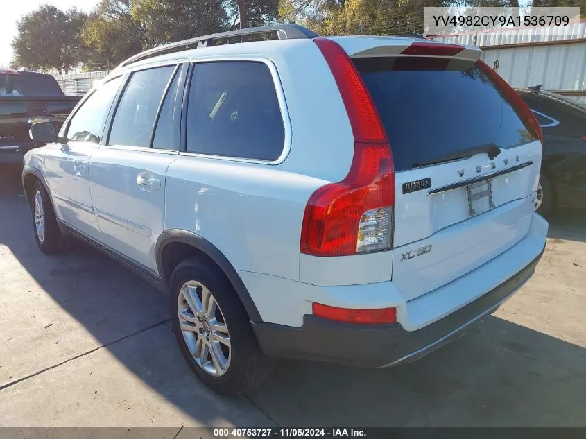 2010 Volvo Xc90 I6 VIN: YV4982CY9A1536709 Lot: 40753727