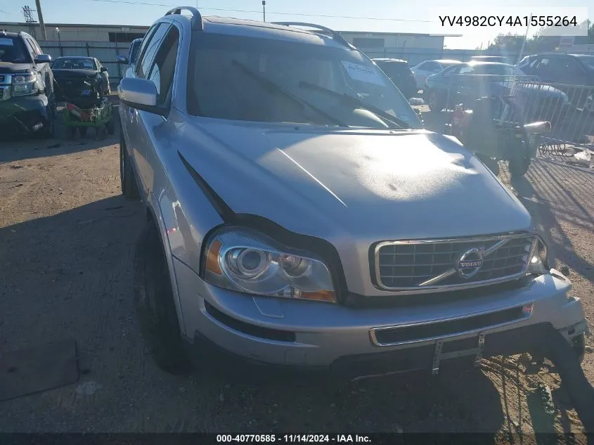 2010 Volvo Xc90 I6 VIN: YV4982CY4A1555264 Lot: 40770585