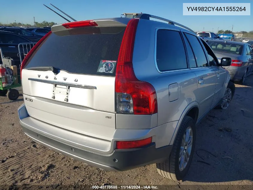 2010 Volvo Xc90 I6 VIN: YV4982CY4A1555264 Lot: 40770585