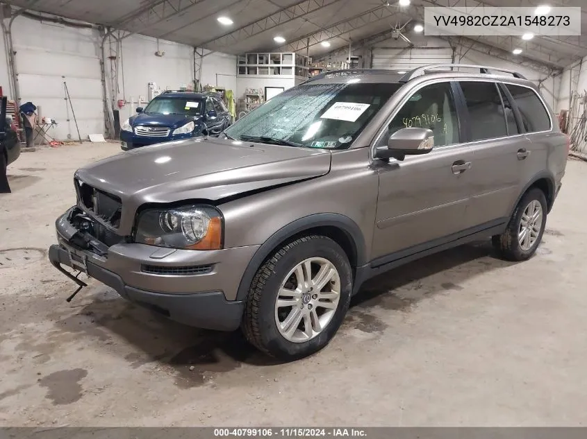 2010 Volvo Xc90 3.2 VIN: YV4982CZ2A1548273 Lot: 40799106