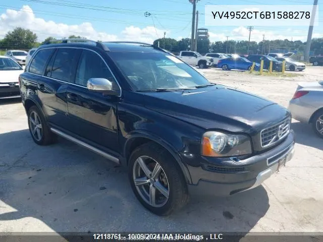 2011 Volvo Xc90 VIN: YV4952CT6B1588278 Lot: 12118761