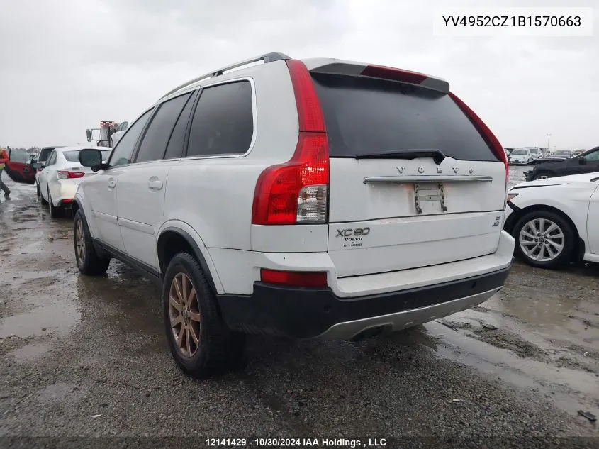 YV4952CZ1B1570663 2011 Volvo Xc90 3.2