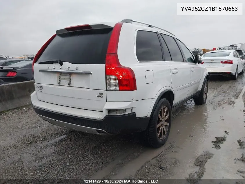 YV4952CZ1B1570663 2011 Volvo Xc90 3.2