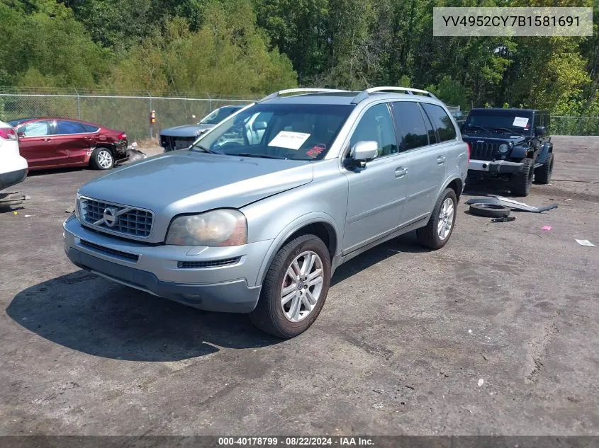 YV4952CY7B1581691 2011 Volvo Xc90 3.2