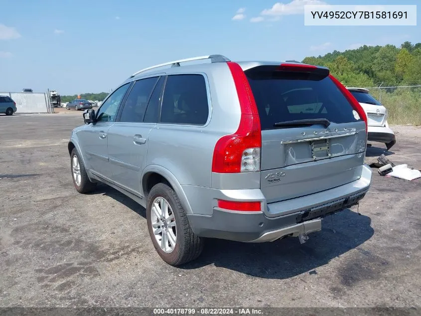 YV4952CY7B1581691 2011 Volvo Xc90 3.2