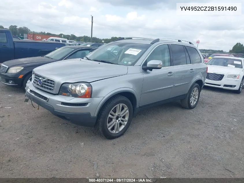 2011 Volvo Xc90 3.2 VIN: YV4952CZ2B1591490 Lot: 40371244