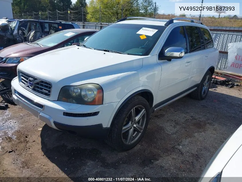 2011 Volvo Xc90 3.2 R-Design VIN: YV4952CF9B1587393 Lot: 40801232