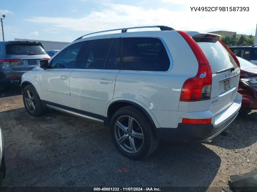 2011 Volvo Xc90 3.2 R-Design VIN: YV4952CF9B1587393 Lot: 40801232