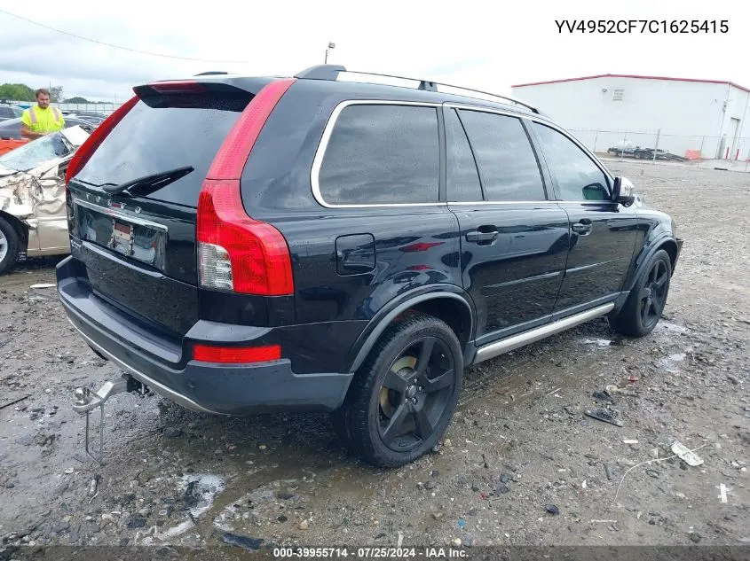 YV4952CF7C1625415 2012 Volvo Xc90 3.2 R-Design Platinum