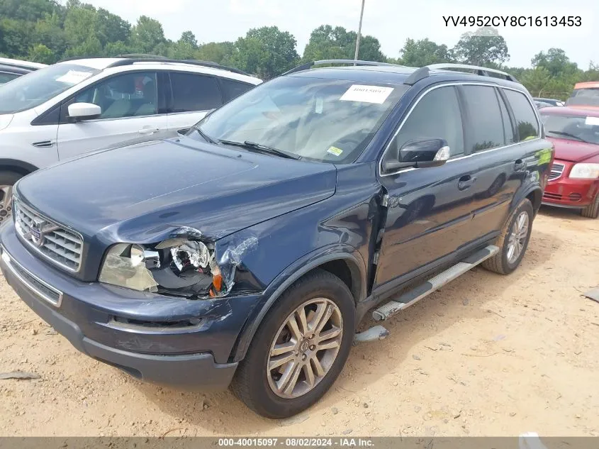 YV4952CY8C1613453 2012 Volvo Xc90 3.2 Platinum