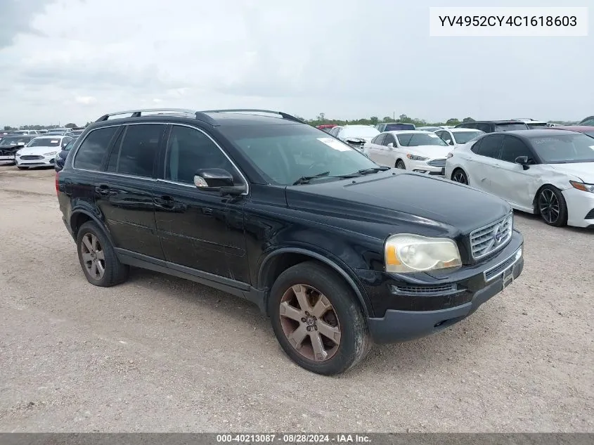 YV4952CY4C1618603 2012 Volvo Xc90 3.2/3.2 Platinum/3.2 Premier Plus