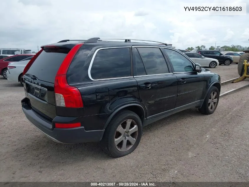 YV4952CY4C1618603 2012 Volvo Xc90 3.2/3.2 Platinum/3.2 Premier Plus