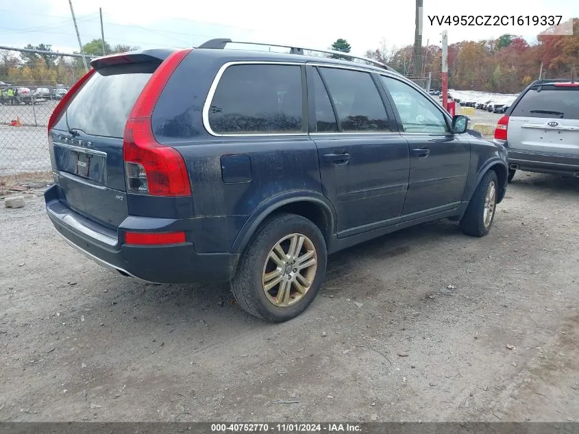 YV4952CZ2C1619337 2012 Volvo Xc90 3.2 Platinum