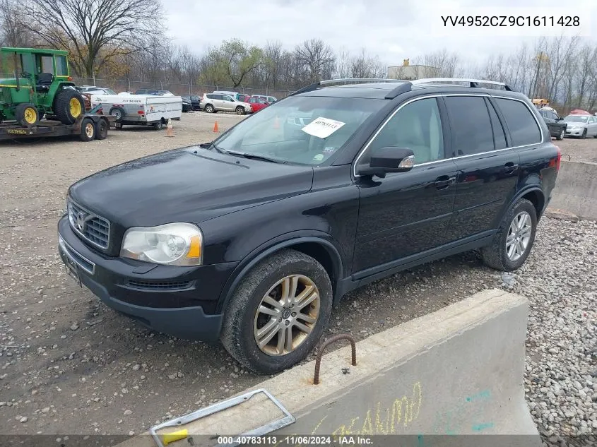 2012 Volvo Xc90 3.2/3.2 Platinum/3.2 Premier Plus VIN: YV4952CZ9C1611428 Lot: 40783113