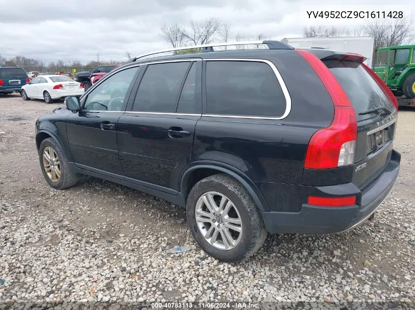 2012 Volvo Xc90 3.2/3.2 Platinum/3.2 Premier Plus VIN: YV4952CZ9C1611428 Lot: 40783113