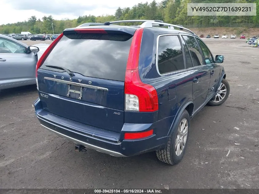 2013 Volvo Xc90 3.2/3.2 Platinum/3.2 Premier Plus VIN: YV4952CZ7D1639231 Lot: 39425104