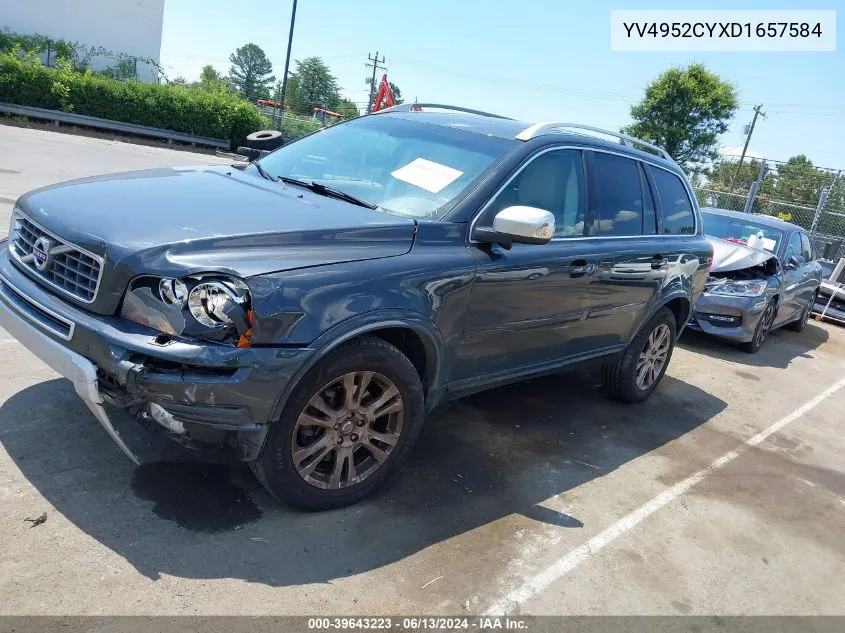 2013 Volvo Xc90 3.2/3.2 Platinum/3.2 Premier Plus VIN: YV4952CYXD1657584 Lot: 39643223