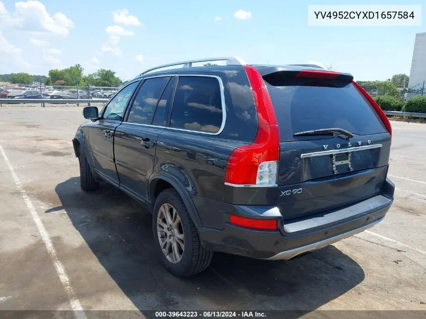 2013 Volvo Xc90 3.2/3.2 Platinum/3.2 Premier Plus VIN: YV4952CYXD1657584 Lot: 39643223