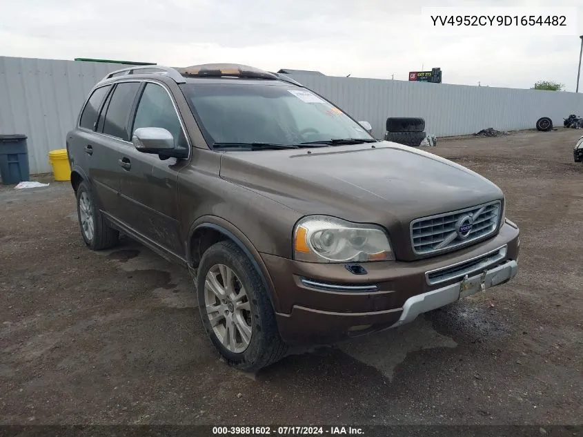 2013 Volvo Xc90 3.2/3.2 Platinum/3.2 Premier Plus VIN: YV4952CY9D1654482 Lot: 39881602