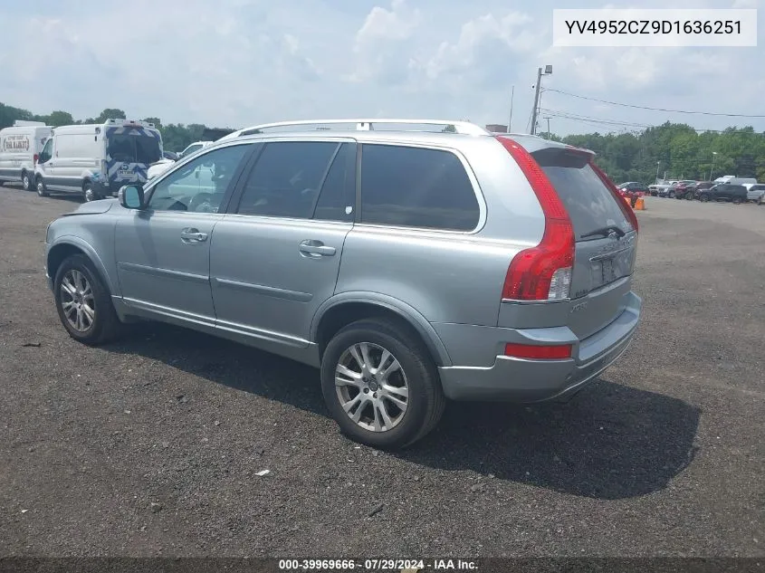 YV4952CZ9D1636251 2013 Volvo Xc90 3.2/3.2 Platinum/3.2 Premier Plus