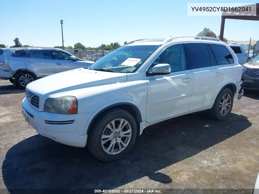 2013 Volvo Xc90 3.2/3.2 Platinum/3.2 Premier Plus VIN: YV4952CY8D1662041 Lot: 40153592