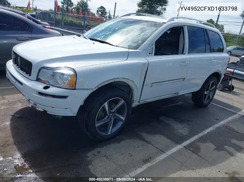 YV4952CFXD1633798 2013 Volvo Xc90 R Design