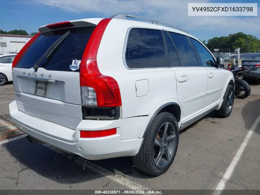 YV4952CFXD1633798 2013 Volvo Xc90 R Design