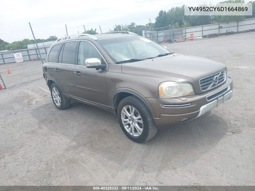 2013 Volvo Xc90 VIN: YV4952CY6D1664869 Lot: 40325332