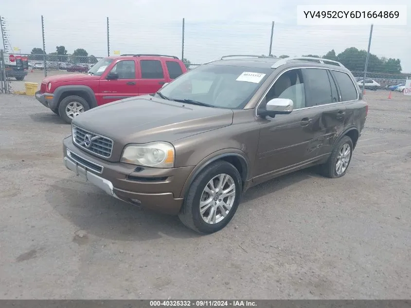 2013 Volvo Xc90 VIN: YV4952CY6D1664869 Lot: 40325332