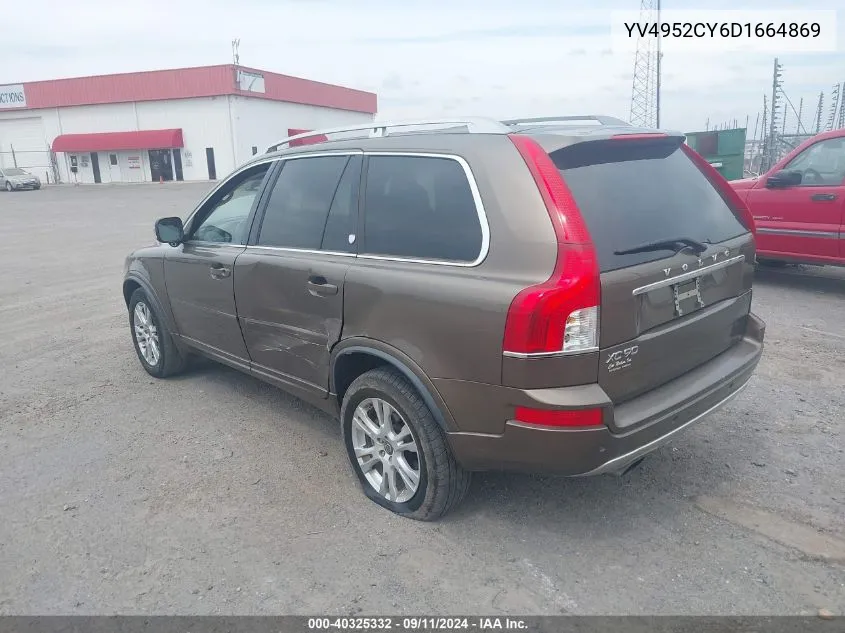 2013 Volvo Xc90 VIN: YV4952CY6D1664869 Lot: 40325332