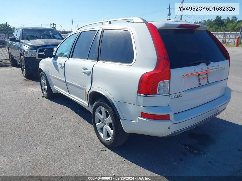 2013 Volvo Xc90 3.2/3.2 Platinum/3.2 Premier Plus VIN: YV4952CY6D1632326 Lot: 40460603