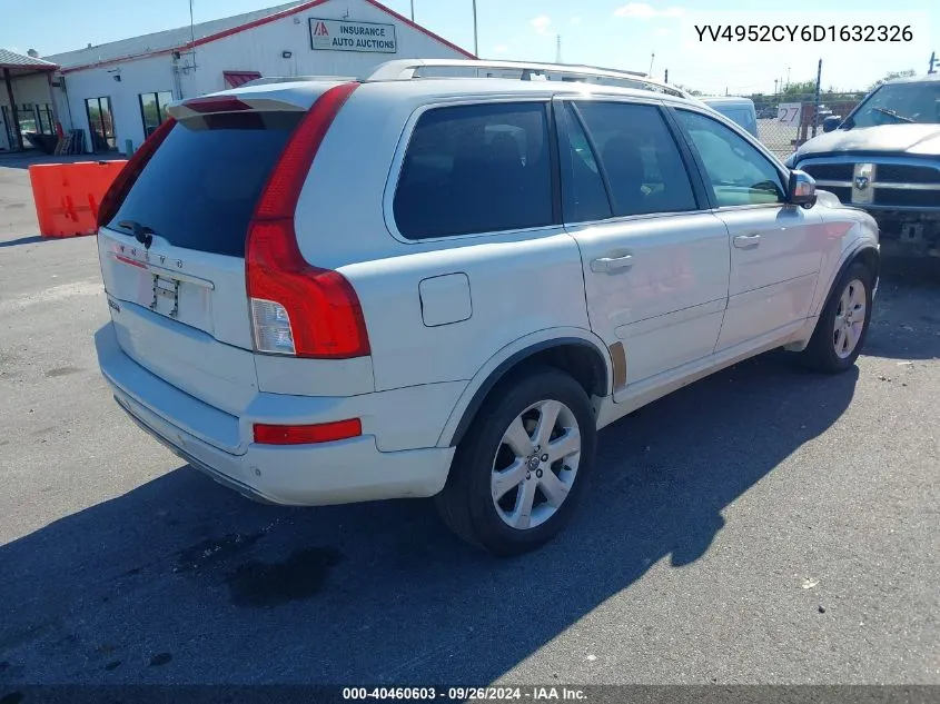 2013 Volvo Xc90 3.2/3.2 Platinum/3.2 Premier Plus VIN: YV4952CY6D1632326 Lot: 40460603