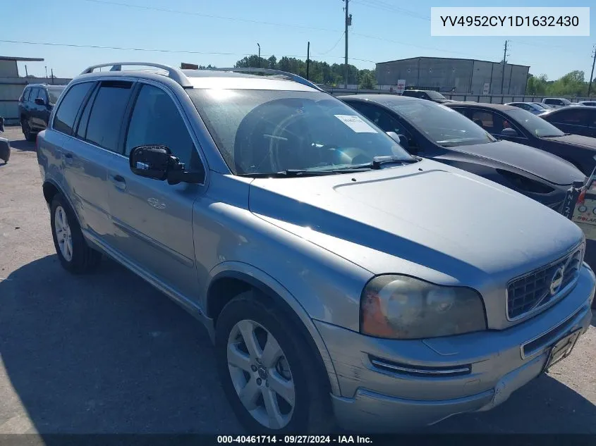 2013 Volvo Xc90 3.2/3.2 Platinum/3.2 Premier Plus VIN: YV4952CY1D1632430 Lot: 40461714